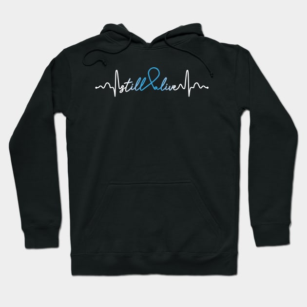 Still Alive- Lymphedema Gifts Lymphedema Awareness Hoodie by AwarenessClub